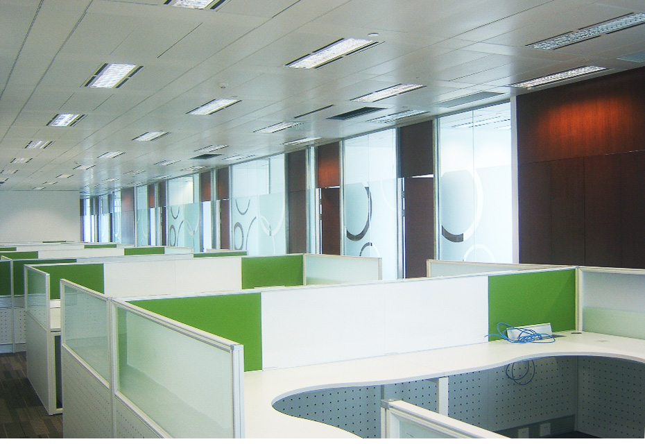 陸家嘴國(guó)金中心磨砂貼膜案例_02